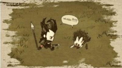 《饥荒手机版》中玩家利用环境与树人互动场景