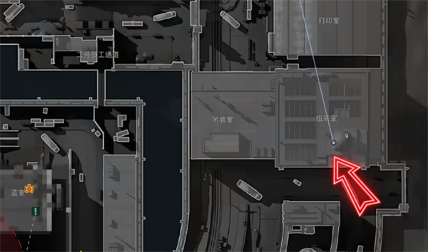 航天基地密码门位置图示