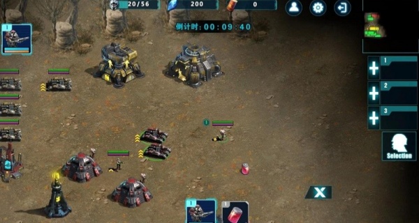 《x任务》游戏画面展示：星际战场与英雄单位