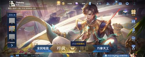 王者荣耀游戏设置界面示意图