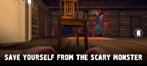 恐怖小镇游戏实景截图，展示其昏暗压抑的街道环境