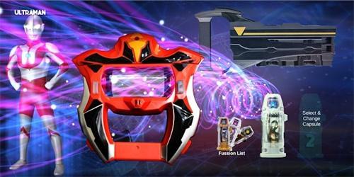 捷德升华器游戏主界面展示，高度还原的变身器造型