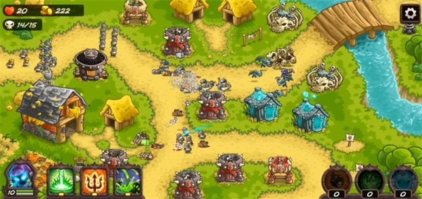 王国保卫战4利尼维亚篇魔法森林场景